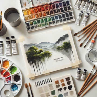 Watercolor Explorers: Artistic Expression Through Paint