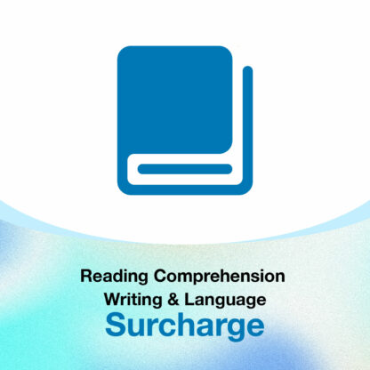 Reading Comprehension Writing & Language Surcharge Fall 2025