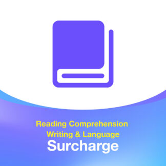 Fall 2026 Reading Comprehension Writing & Language Surcharge